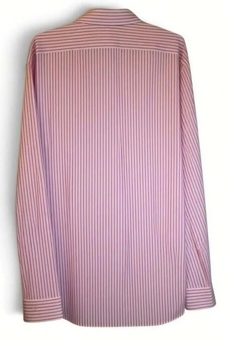 Polo Ralph Lauren Striped Button Down Shirt XXL Pink